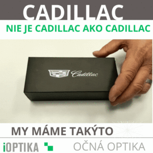 Okuliare Cadillac v očnej optike iOPTIKA