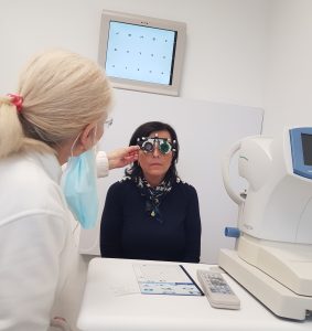 očná optika - meranie zraku