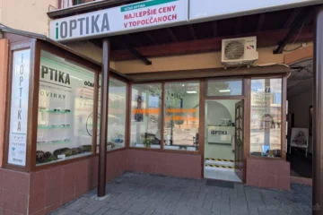Očná optika iOPTIKA Topoľčany, Námestie M. R. Štefánika 2